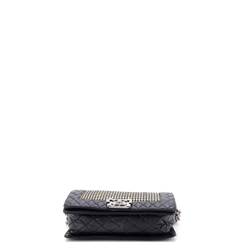 Chanel Reverso Boy Flap Bag Woven #258817C31B - Picture 4 of 7